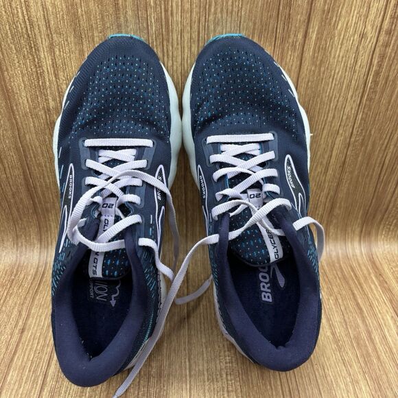 Brooks Women's Glycerin 20 Neutral Running Sneaker Blue Purple Size 10 B - Picture 7 of 8